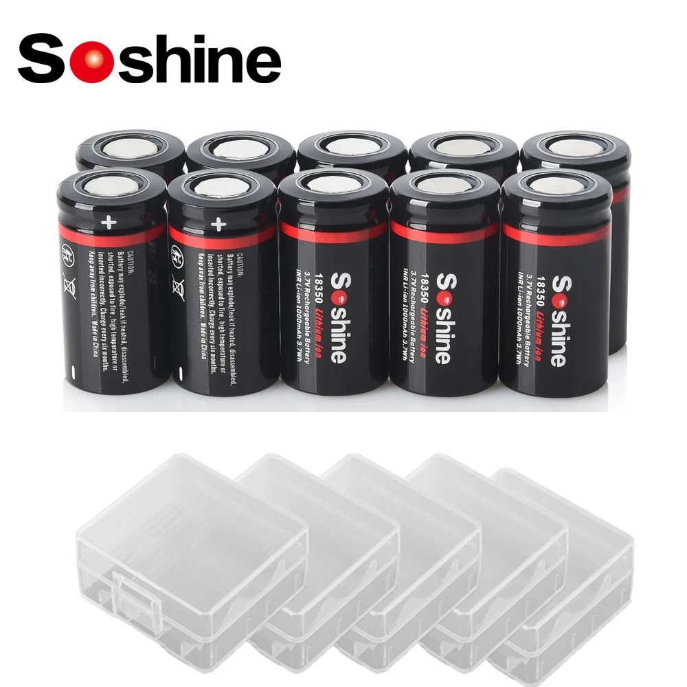 Soshine 1000Mah Lit…