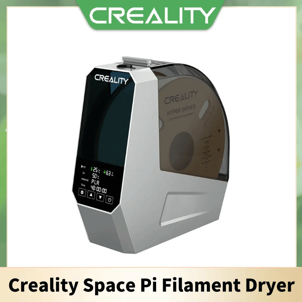 

Creality Space Pi Filament Dryer 360° Hot-Air Heating 1KG 3D Printer Filament Dryer Box For Creality K1 C/ Ender 3 V3 KE /SE