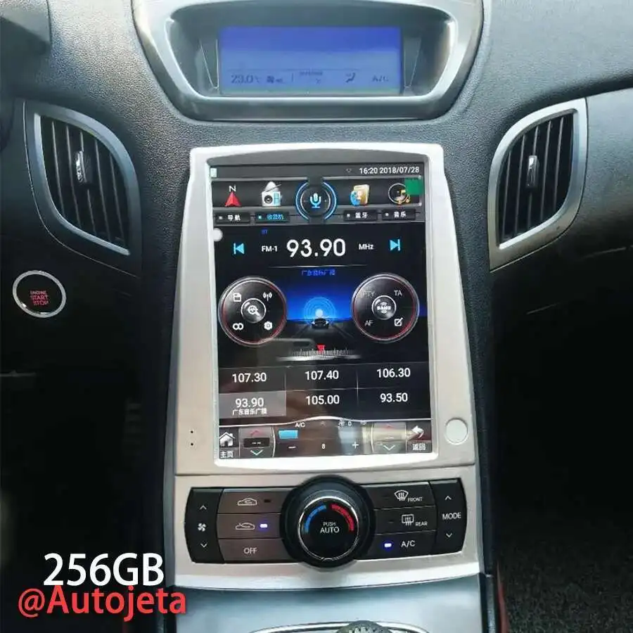 Multimedia For Hyundai Rohens Genesis Coupe 2008 2009 2010 2011 2012 2015 Car Radio GPS Touch Screen Apple Carplay Android Auto