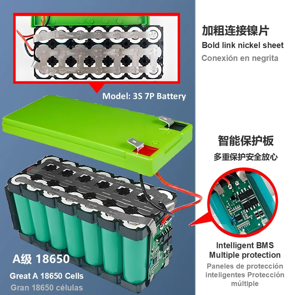 Long-lasting 12V Lithium-ion Battery,40An 30An 20An A+ 18650 Battery Pack,for UPS,Sprayer,Children's Toy Car,Scale,Solar Energy