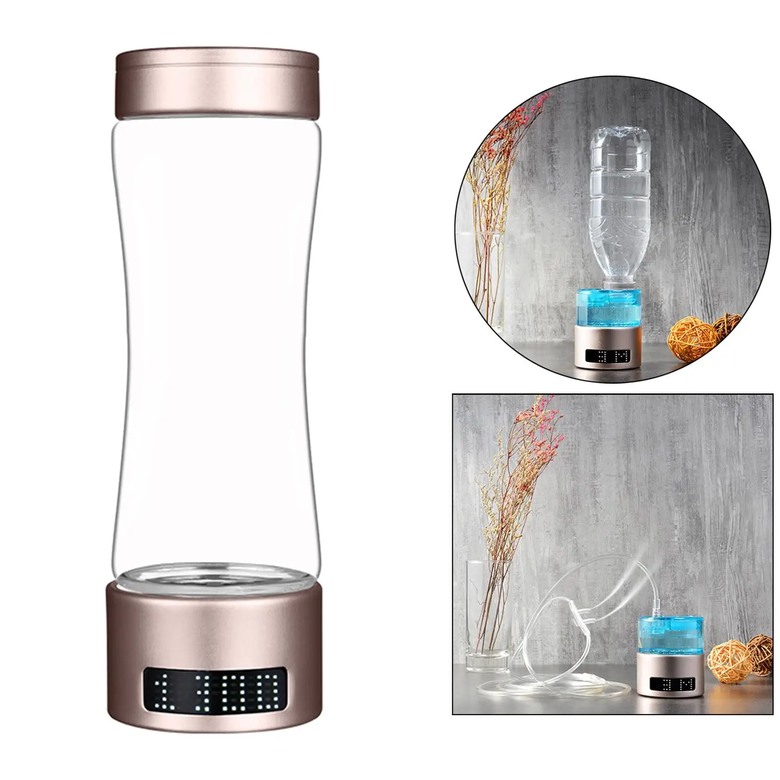 

Hydrogen Rich Water Cup USB Maker Generator Water Bottle Health Cup