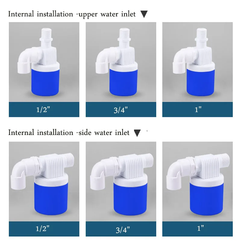 Автоматический регулятор уровня воды в бассейне, поплавковый клапан для резервуара, 1/2 дюйма, 3/4/1 дюйм