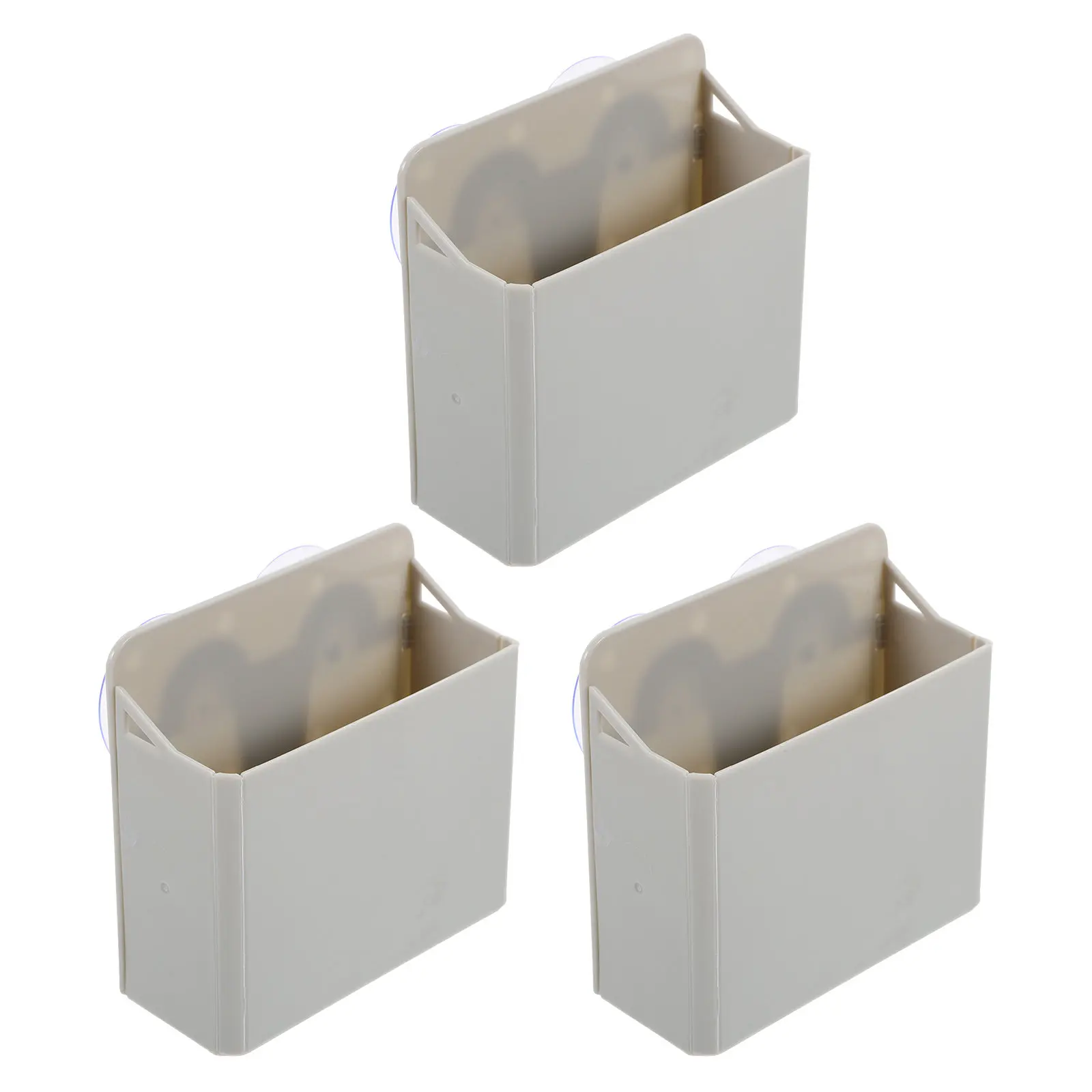 3Pcs Glass Suction Cup Marker Holder Organizer For Kitchen Tile Wall Student Whiteboard Pen Smooth Stable