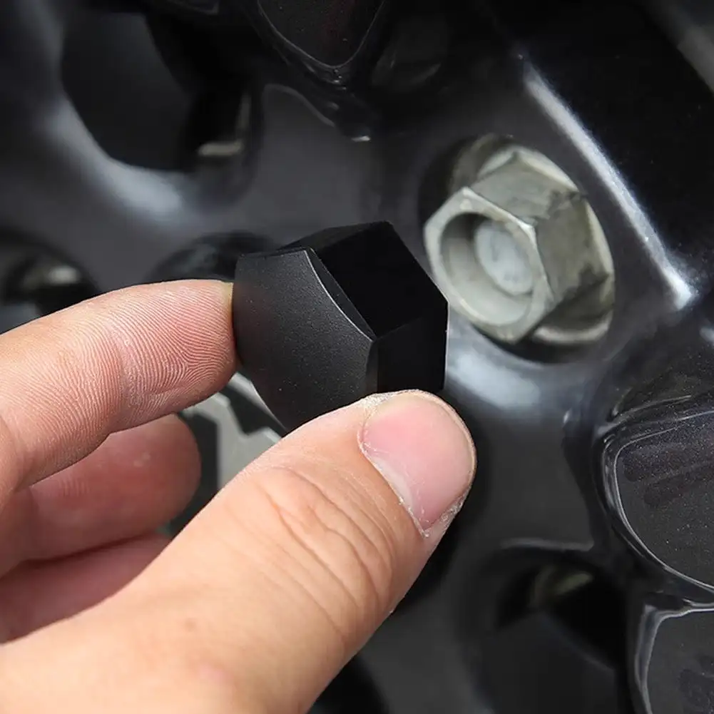 20Pcs/Set Car Wheel Nut Car Tire Wheel Center Nut Protection Cover Bolt Cap with Tool for Tesla Model 3 Y X S