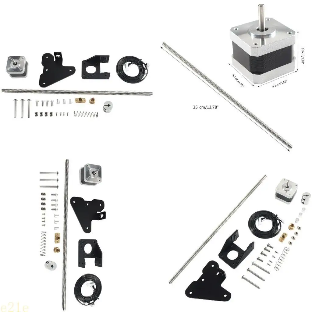 

E21E For 3D Printers Printers Double Z Upgraded TR8X4 Screw Double Z