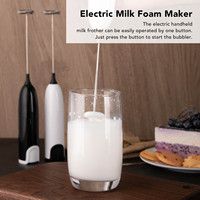 Household Electric Milk Frother Automatic Handheld Milk Foam Maker Coffee Stirring Bar Kitchen Drink Foamer