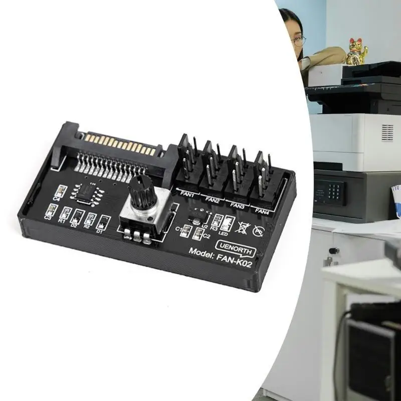 

652F Universal Multiple Fan PWM Controller Supports 4 Way Servers Cooling Optimization with Efficient Thermals Management