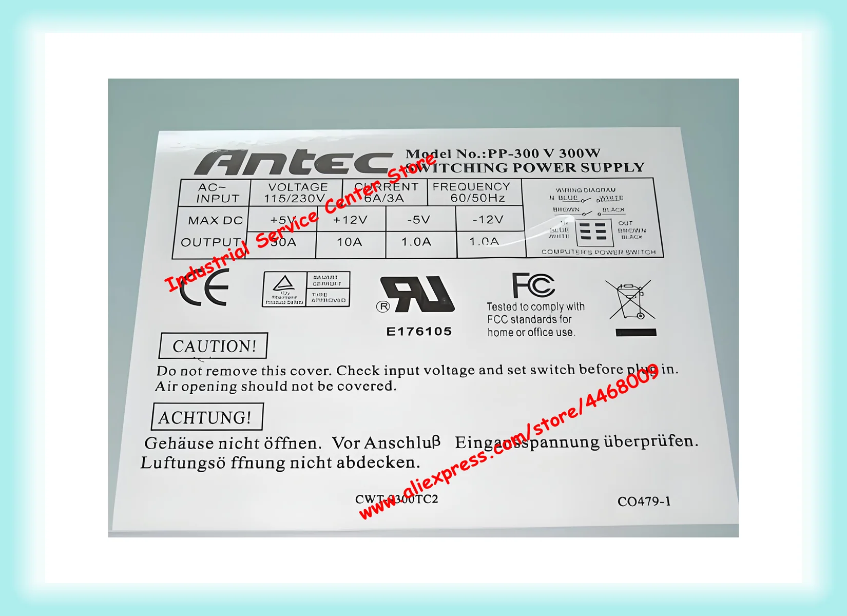 

Dvantech PP-300V 300W AT P8P9