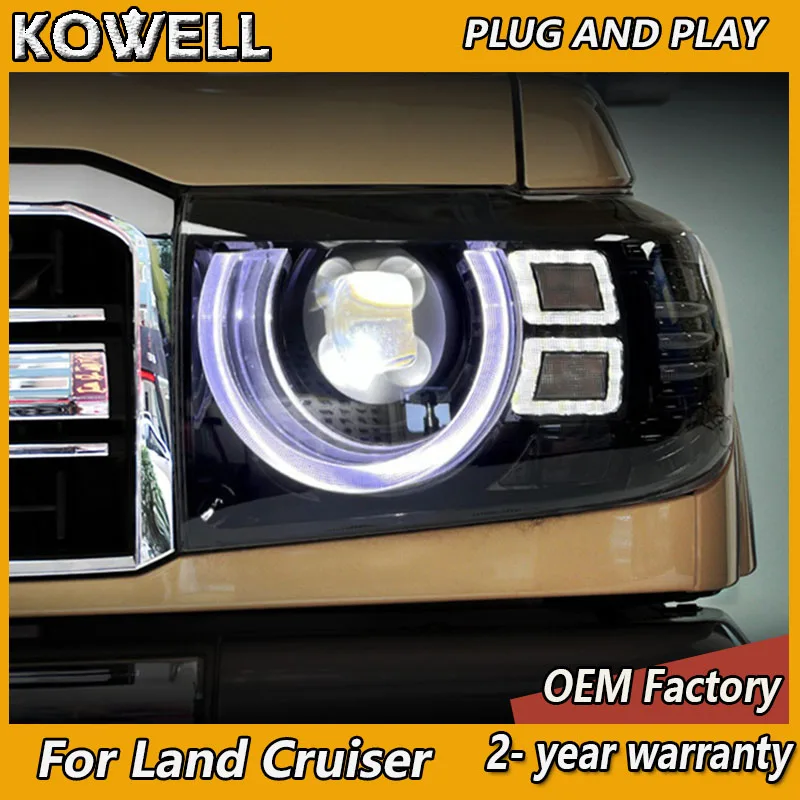 

Car Styling for Toyota Land Cruiser Headlights LC71 LC72 Land Cruiser Headlamp LC70 LC79 LC73 LC74 DRL Turn Signal High Beam