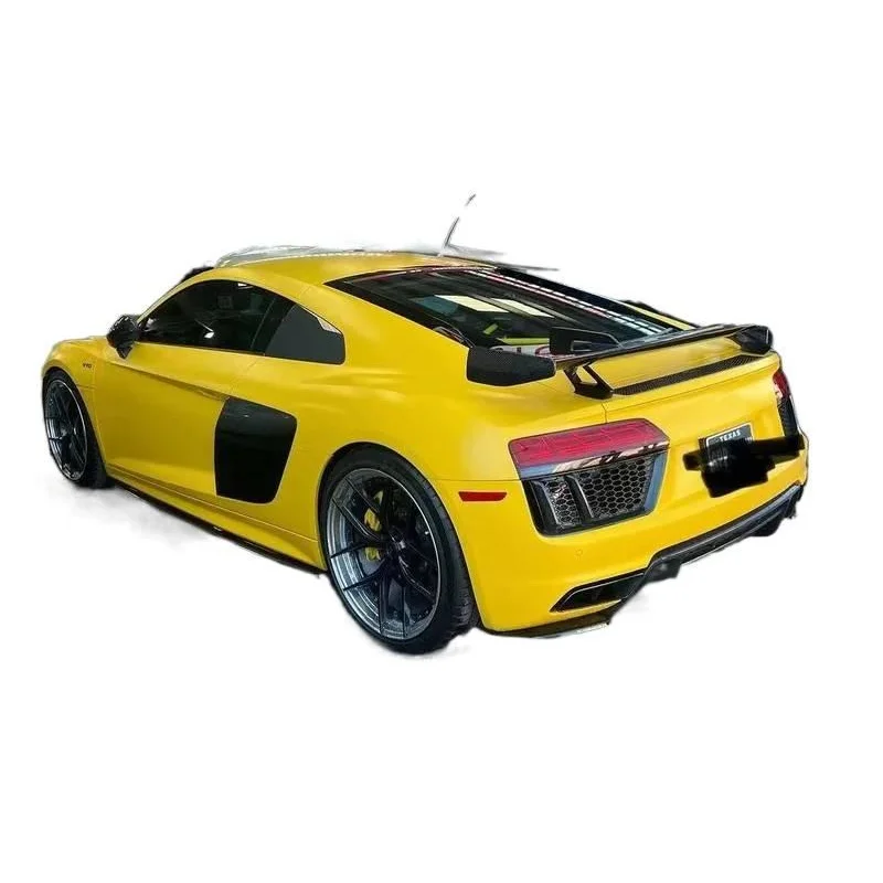 High Quality Carbon Fiber Tail Fins Large General Purpose Spoiler for s R8 TT A4 A6 A7 A8 RS Tail Wings
