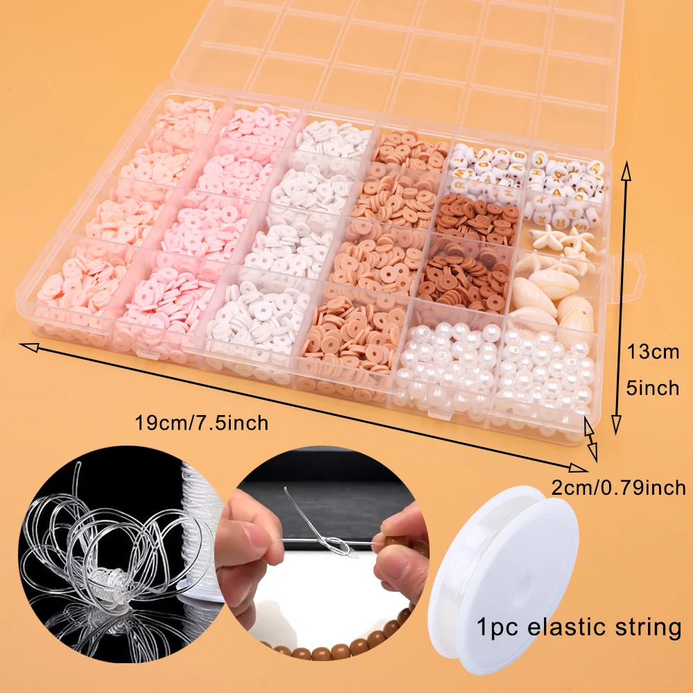 DIY Clay Beads Bracelet Making - đánh giá và giá Jewelry Making Kit For Kids