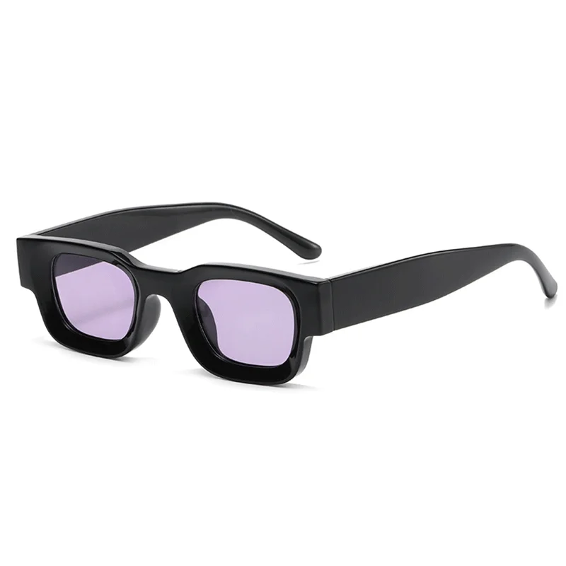 Kleine Platz Polarisierte Sonnenbrille Frauen Männer Hip Hop Vintage Punk Sonnenbrille Luxus Marke Design Shades Anti Blau Licht Brillen – Detail 4