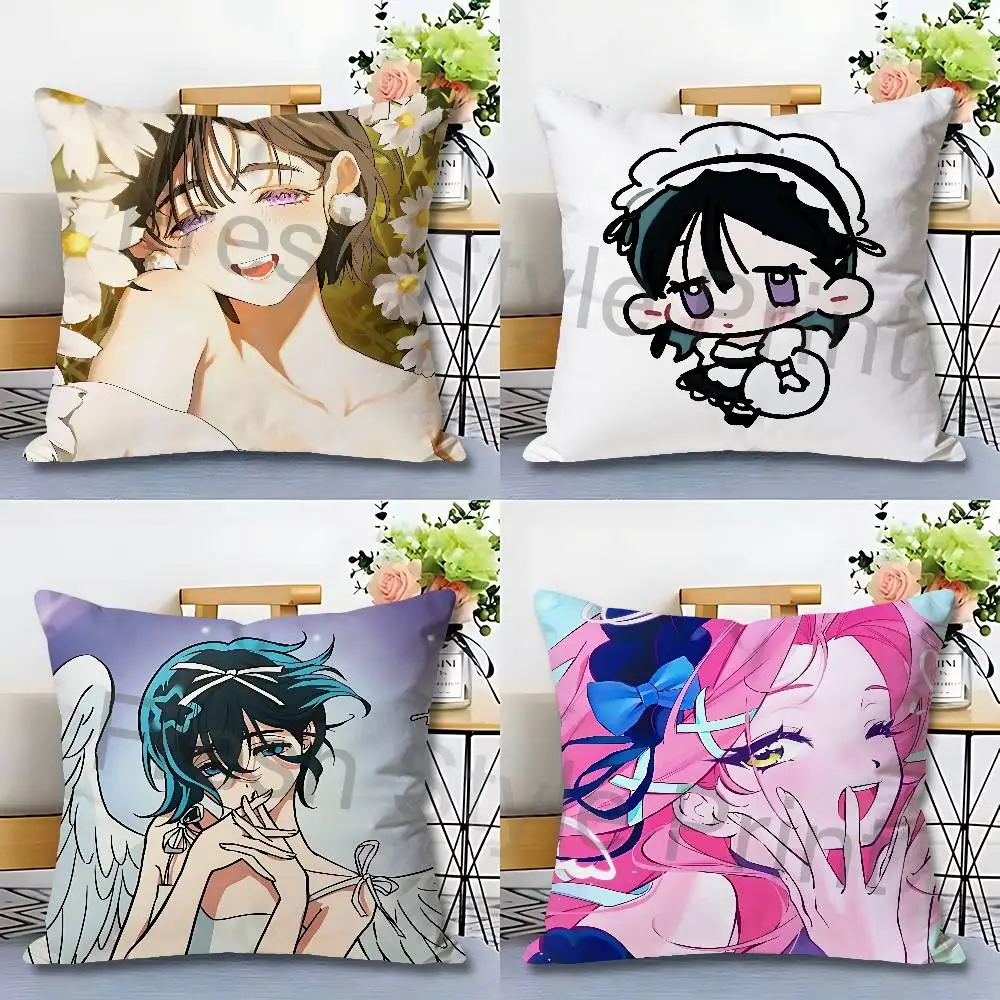 

A-Alien Stage Mizi Sua Pillow Cases for Bedroom Living Room Sofa Home Decor Polyester Cushion Cover with Zipper