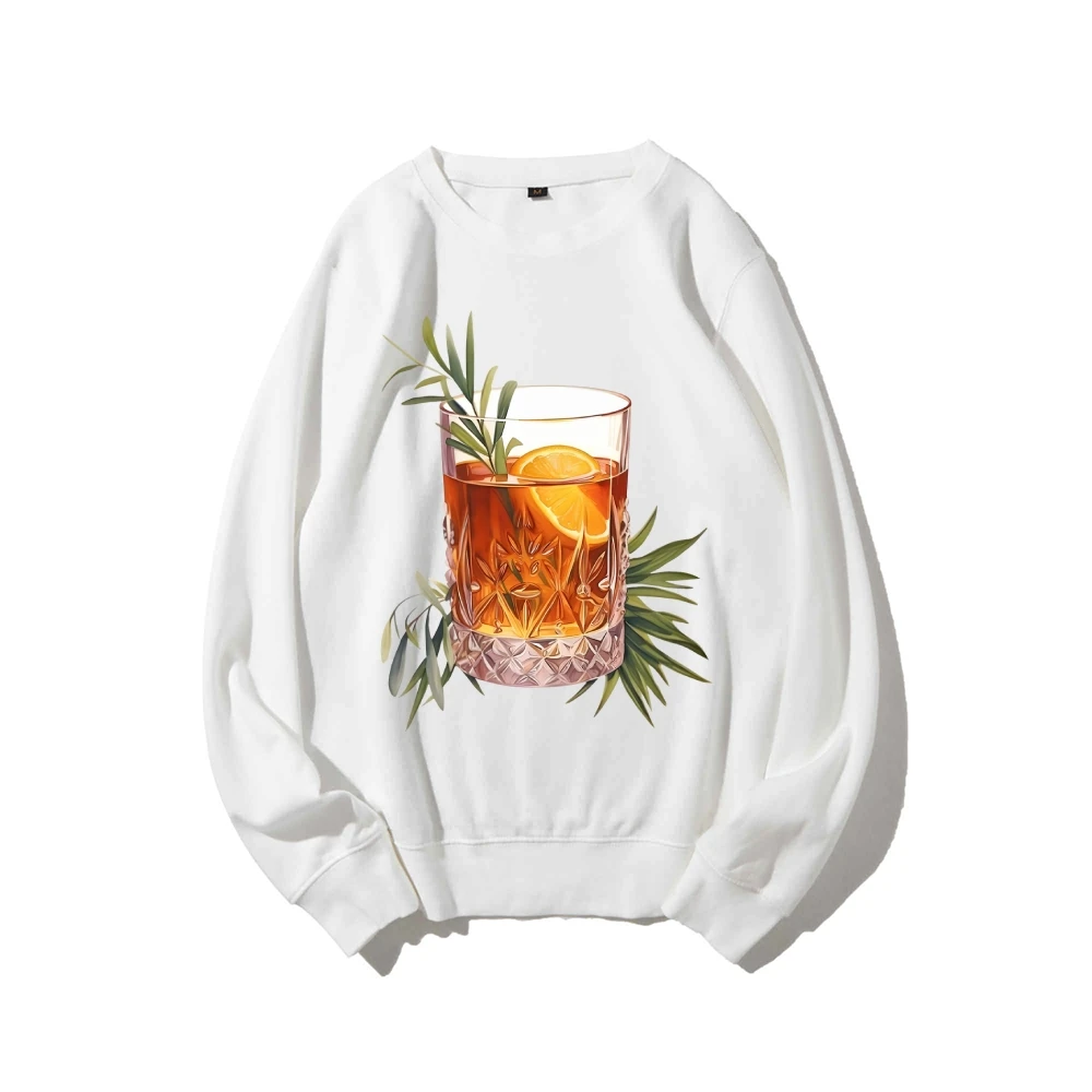 เสื้อสเวตเตอร์คอกลมผ้าฝ้ายผสมเนื้อนุ่มพอดีตัวเพื่อความสบายตลอดทั้งวัน สีทึบคลาสสิก เหมาะสําหรับการพักผ่อนหรือเที่ยวสบายๆ