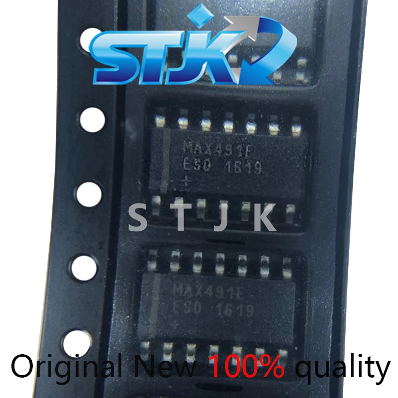 MAX491EESD+T MAX491EESD SOP14 Driver/transceiver chip