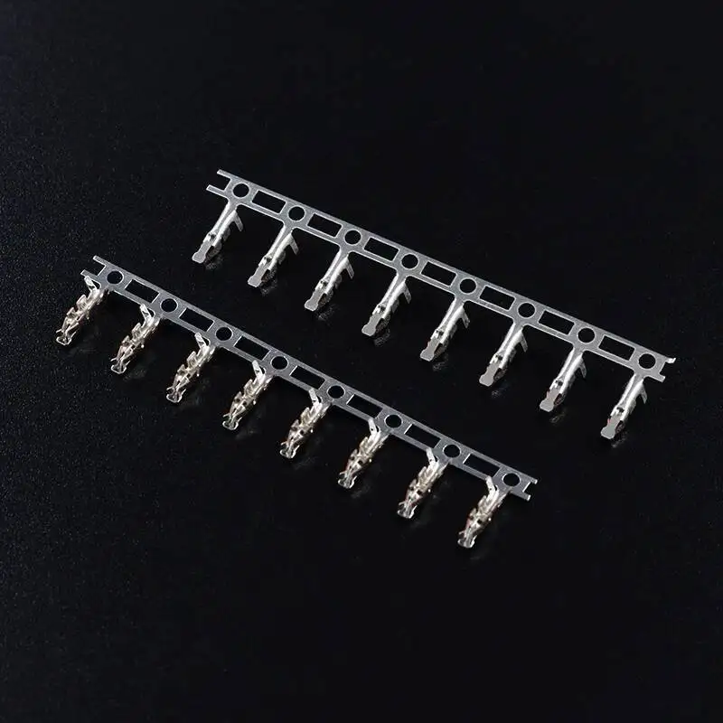 100 Stück PHD2.0 Buchsenanschlussklemme aus Phosphorbronze, Steckerabstand 2,0 mm, Kabelstecker – Detail 4