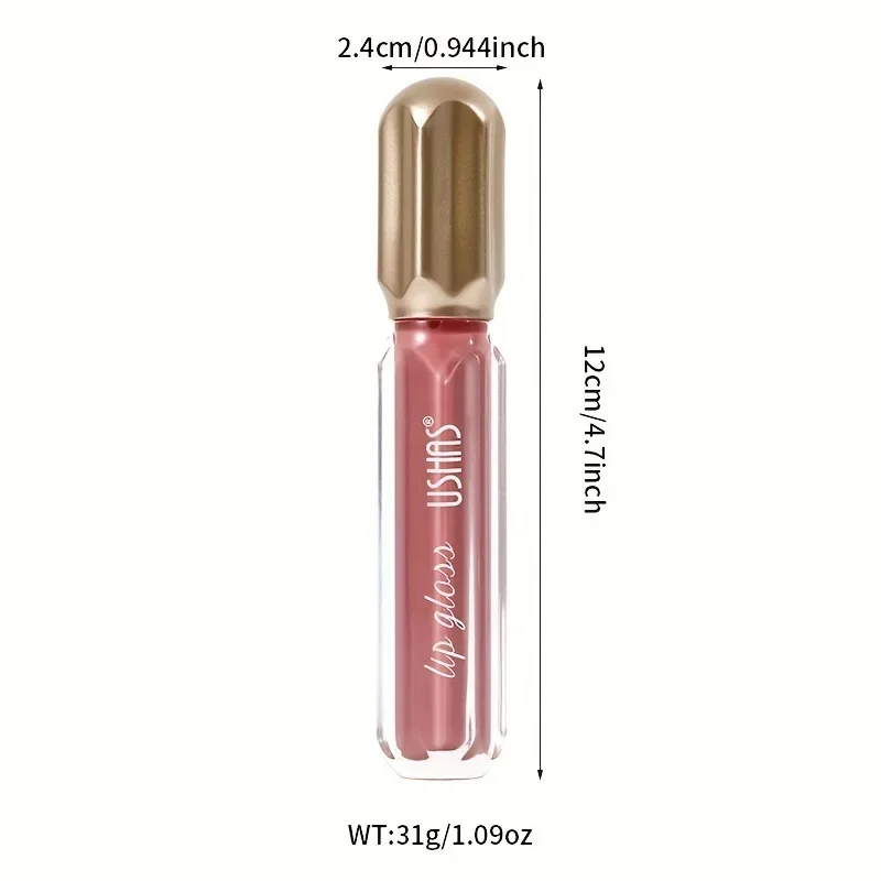 Moisturizing Lipstick Shine Glitter Lip Gloss Mirror Pearl Lip Gloss Waterproof Long Lasting Lipstick Women Makeup Cosmetic