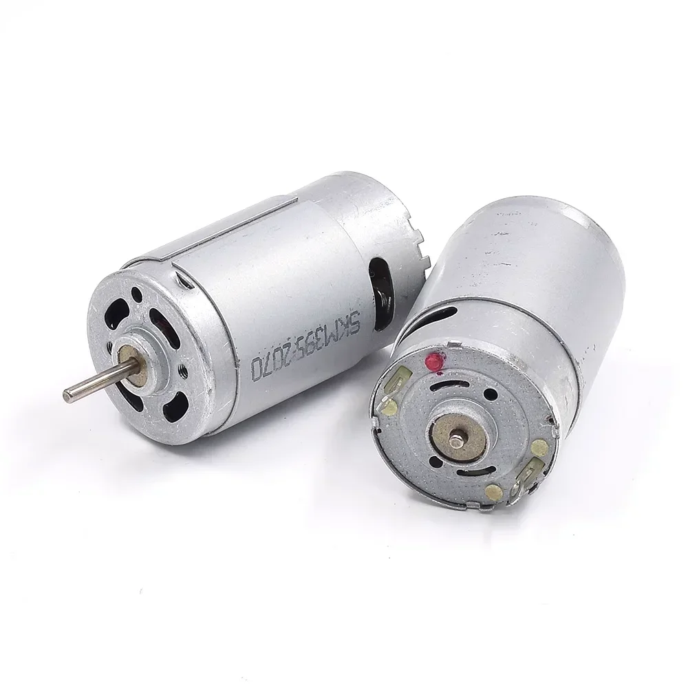 1PC Micro 395-2070 Carbon Brush Motor DC 6V 9V 12V 24V 13000RPM High Speed Large Torque High Power for Toy Boat Tank Model