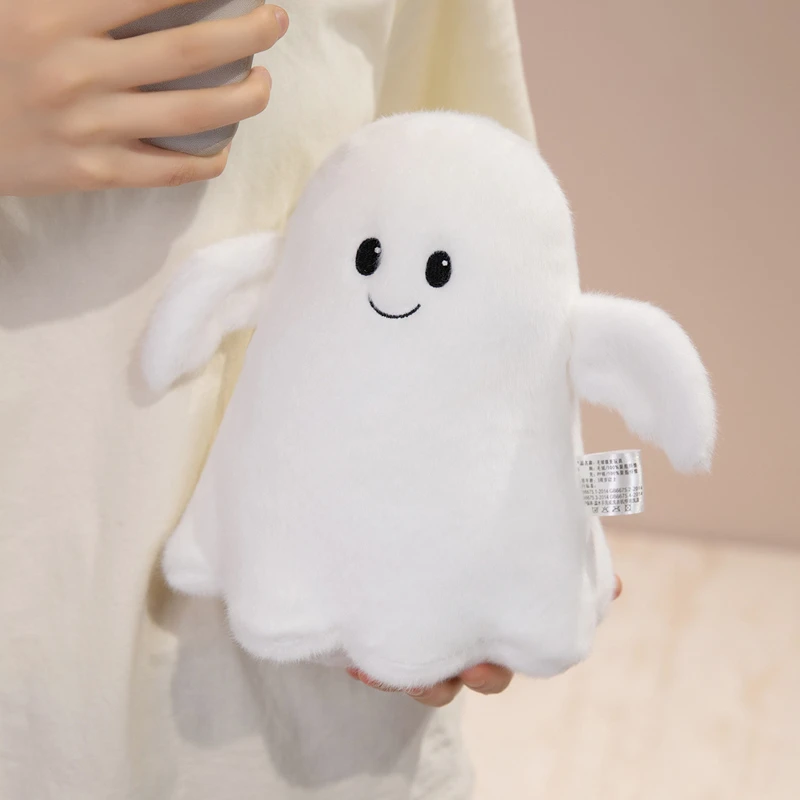 Kawaii Halloween Figure Plush Toy Pumpkin Ghost Bat Raven Stuffed Doll Festive Party Supplies Indoor Home Decoration Kids Gift