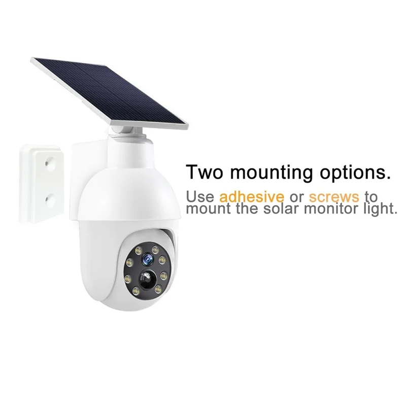 Abgi-câmera analógica iluminação de rua câmera sensor solar luz luzes ativadas por movimento monitor luzes de rua