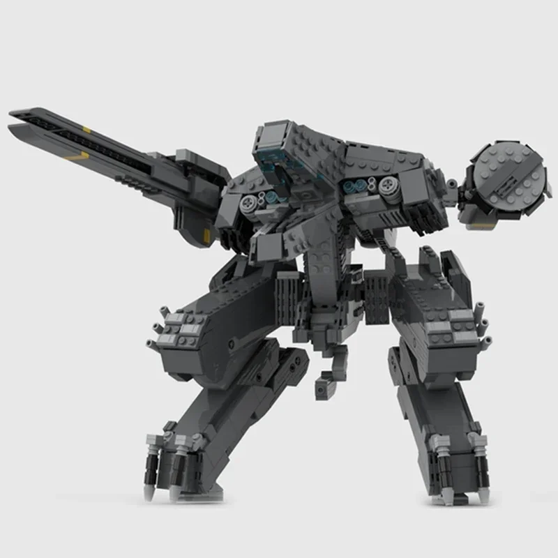 Moc Building Bricks Military Weapon Model Metal Gear Mecha Technology Modular Blocks Gifts Toys For Children DIY Sets Assembly