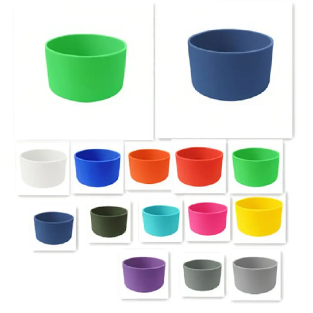Durable Silicone Boot Cover For Tumbler Cup Base Protector Anti Slip Sleeve Pad Noise Reduction Accessories