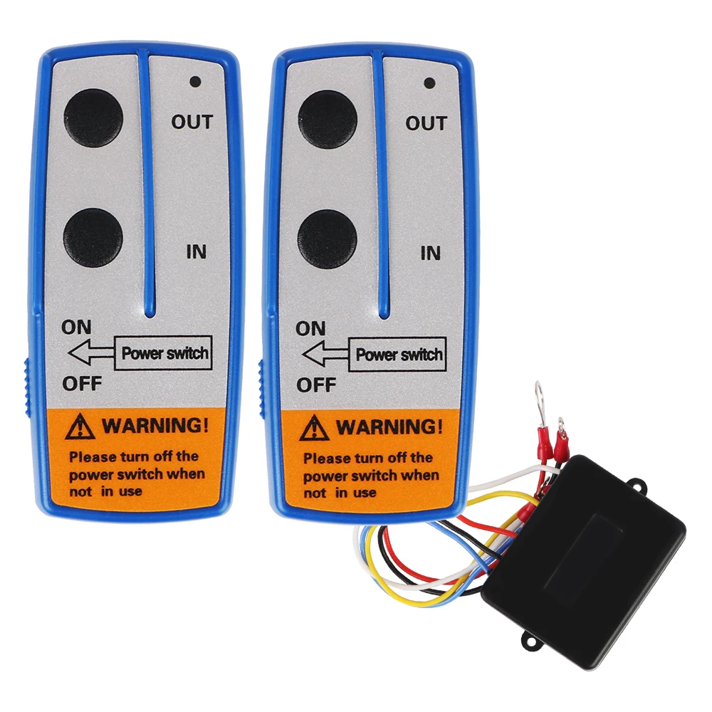 Winch Remote Control System For Recovery Tow Truck Universal Wireless For Jeep Off-road ATV Handset Switch Controller 12V