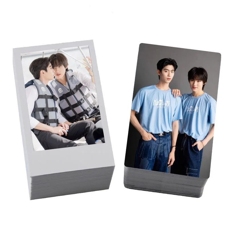 100PC Thomaskong Auausave Teeteepro Photo Lomo Card Pai Li De Thai TV Your Sky Series Drama Stills Meal Bus Card Stickers