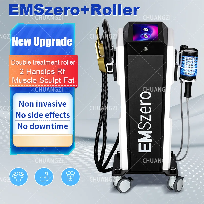 EMSzero 2 in 1 Body Sculpt Slimming Machine Muscle Stimulation Reduces Cellulite Inner Ball Roller Fat Removal Device