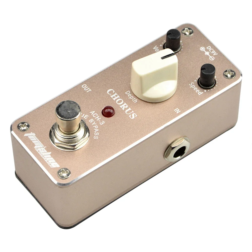 Гитарная педаль эффектов AROMA True Bypass Distortion/Chorus/Delay/Booster/Overdrive Distortion/Blues/Metal/Bass Limiter Запчасти для гитары