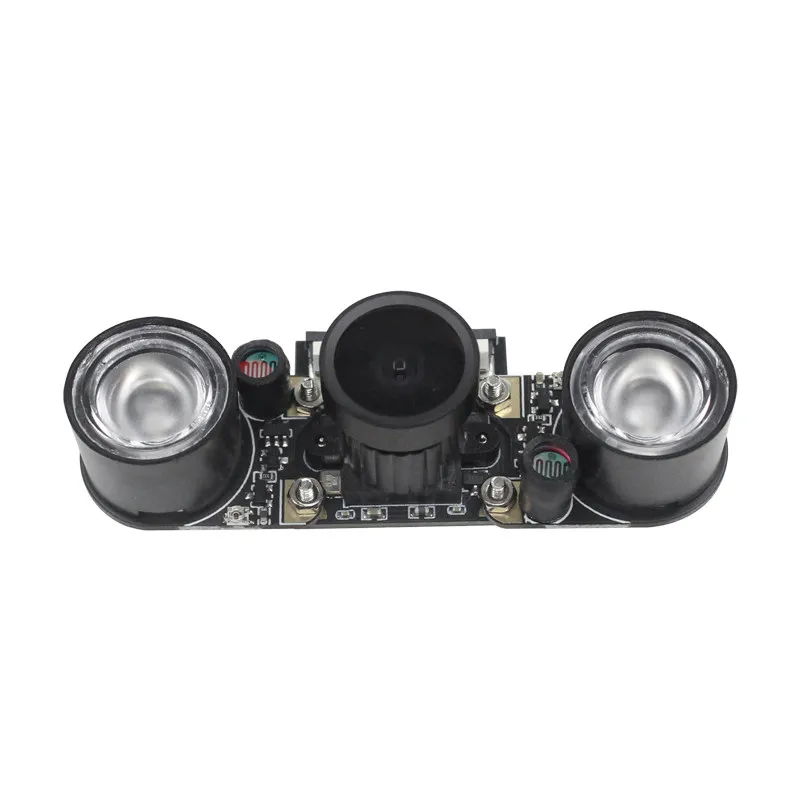Raspberry Pi Night Vision Camera Module - 5MP OV5647 IR Camera with IR-Cut for 4B/3B+/Zero 2 W