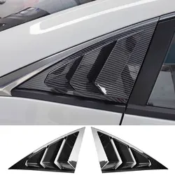 Window Louver for AEOLUS A30 Quarter Side Scoop Cover Vent Black Spoiler 2020 To 2024 Decorative Accessories