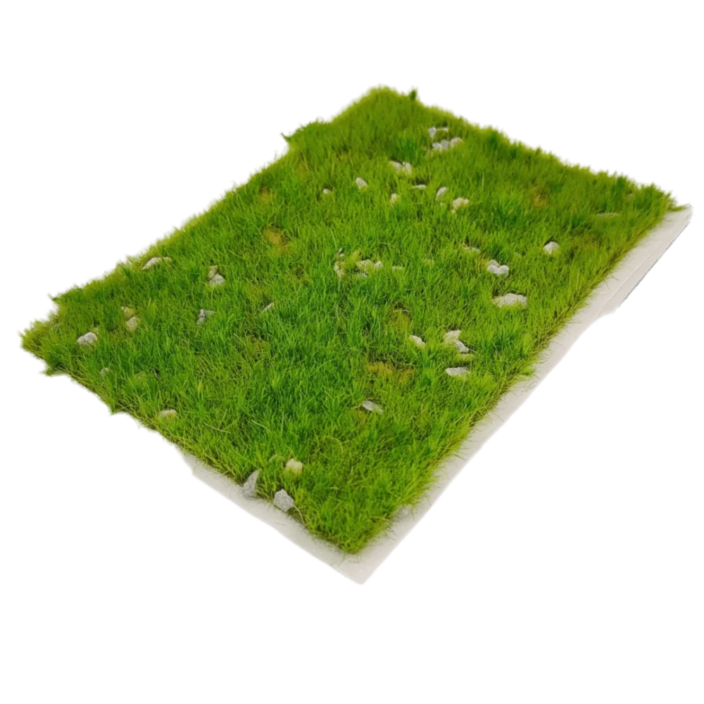 Nylon Miniature Grass Tuft Realistic Simulation Grass Mini Scale Model Accessory Model Landscape Turf Hand DIY Craft Material