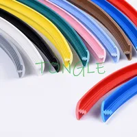 T-Molding Plastic Edge Trim, Soft Rubber Edges, T-molding Edge, T Cover for Arcade Machine, 1 Meter, 18mm, 19mm
