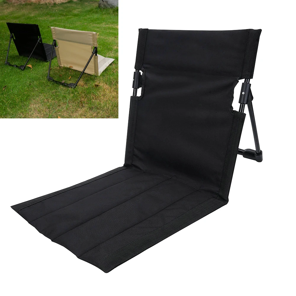 

Portable Outdoor Camping Lightweight Comfortable Folding Chair Park Leisure Beach Chair Single Lazy Chair Back Chair