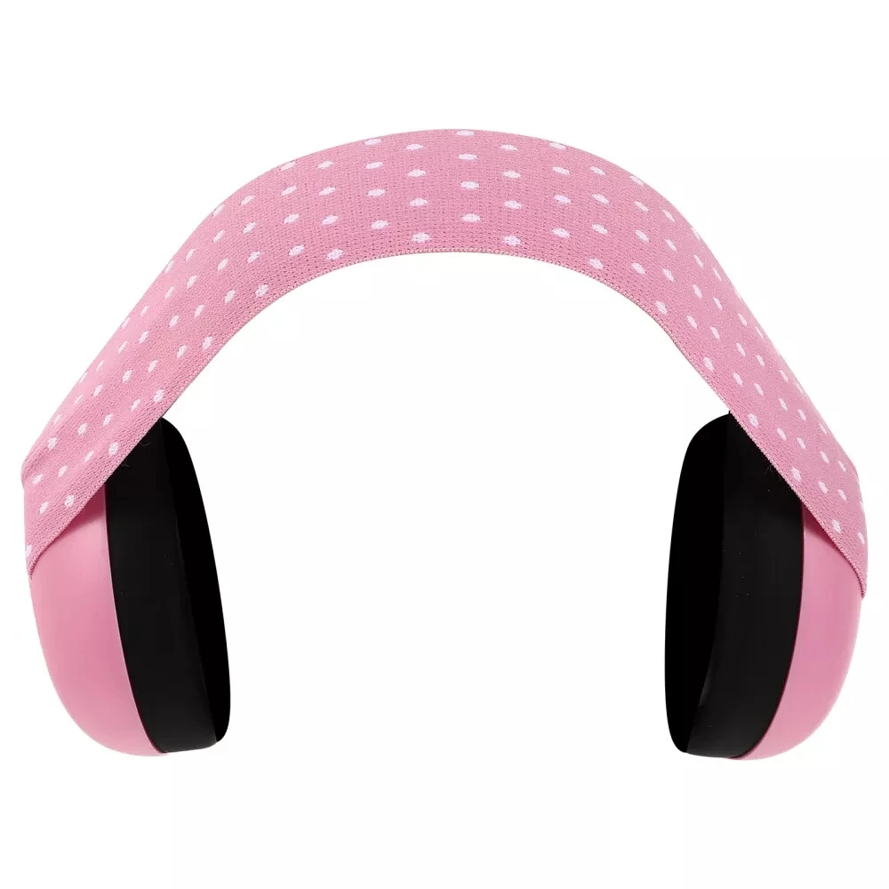Baby Ear Muffs Noise Blocking for Infants with Elastic Headband Hearing Protection Earmuffs for Sleep, Travel with Storage Case