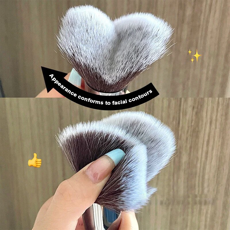 1 قطعة على شكل حرف V الفك خط الخد إصلاح فرش الوجه كونتور الظل فرشاة المهنية الظل تلطيخ فرشاة أدوات ماكياج الوجه