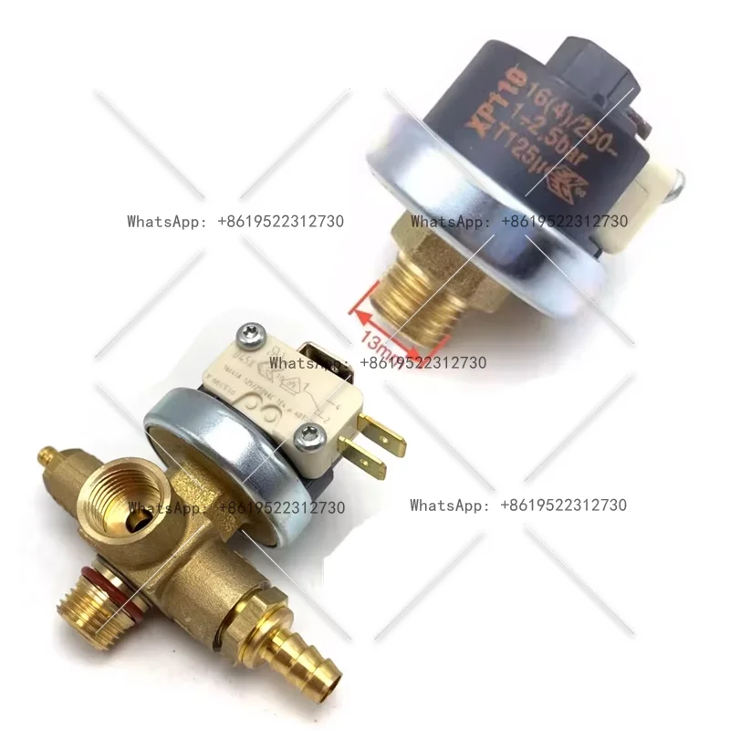 

Steam engine pressure switch relief valve integrated switch 1-2.5 barXP110