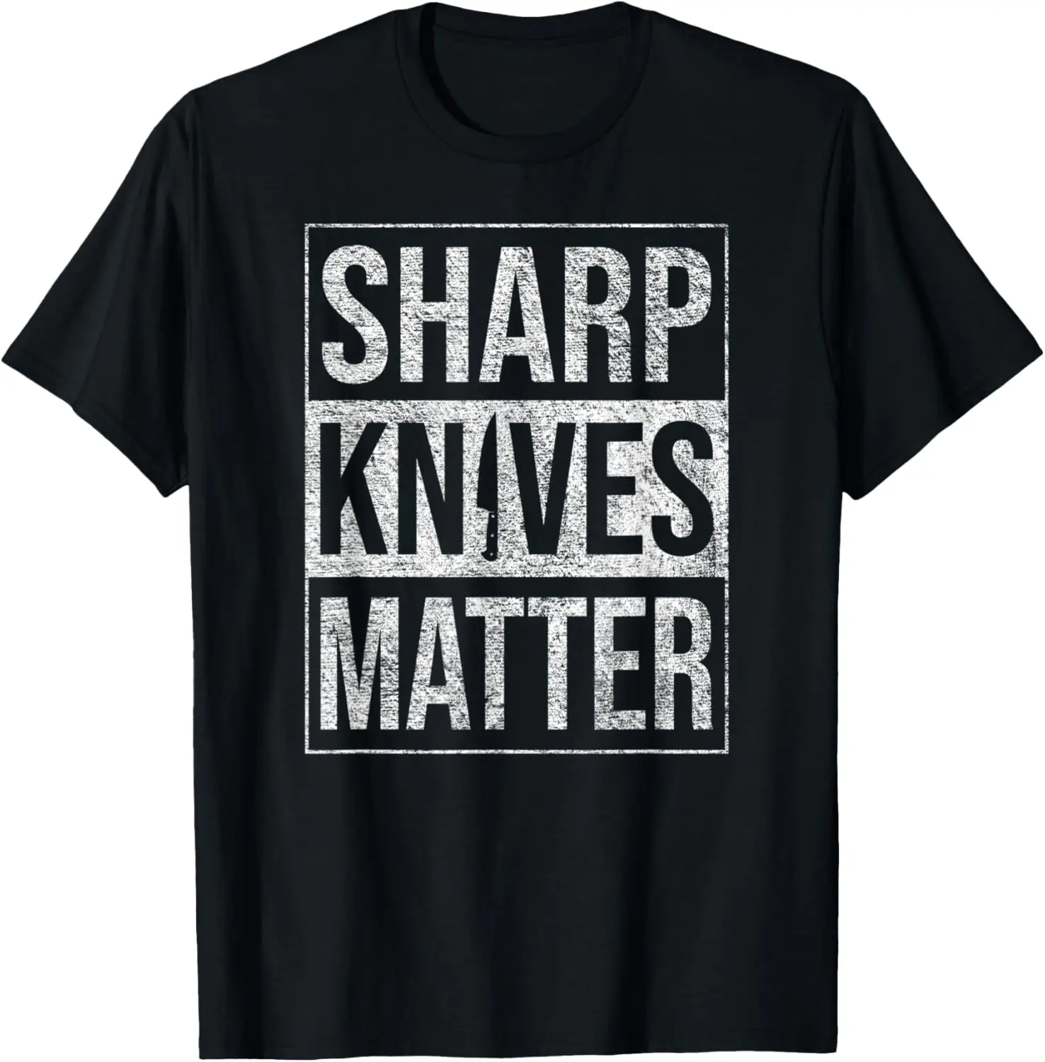 

SHARP KNIVES MATTER CHEF KNIFE CULINARY SKILLS PRECISION BLM Футболка