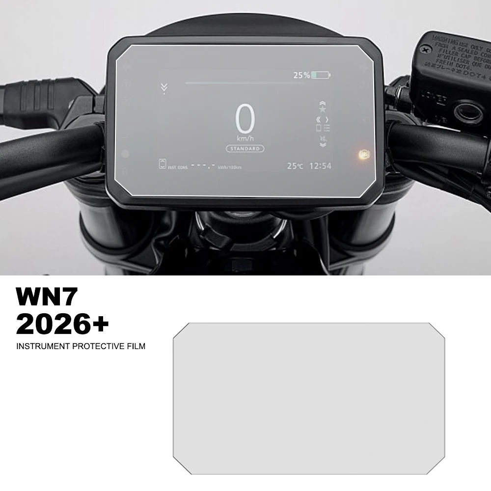 

Для Honda WN7 2026, новые аксессуары для электрических мотоциклов, защитная пленка для инструментов, экран кластера, приборная панель