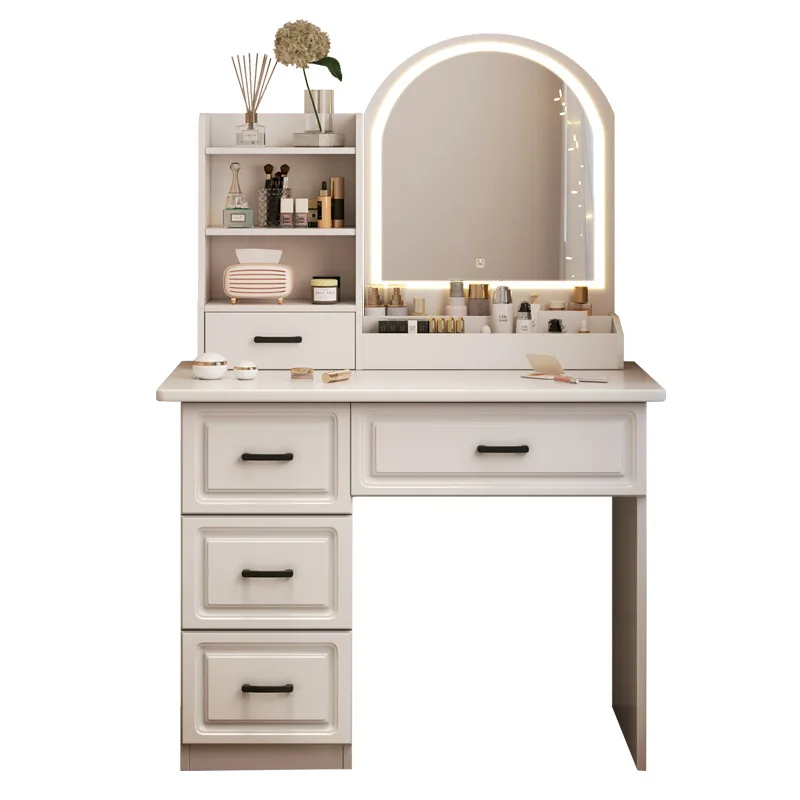 

Makeup table Bedroom storage Locker Integrated dresser