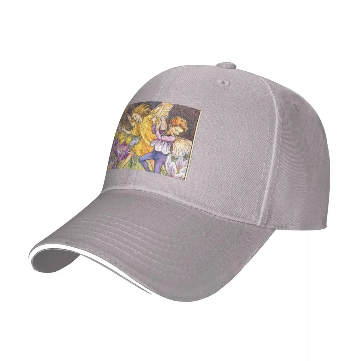 Cicely Mary Barker The Crocus Fairies Cap Baseball Cap Christmas hats Visor Boy cap Women's