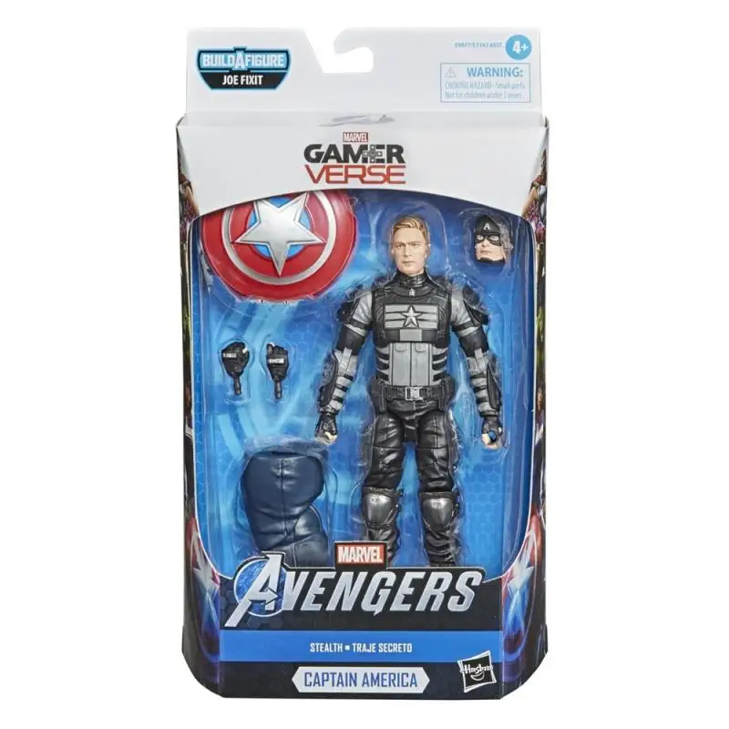 Hasbro Marvel Legends Gamerverse Avengers Kapitan Ameryka 6-calowa figurka prezent urodzinowy