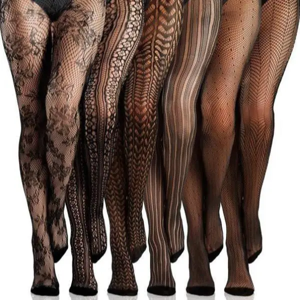

Женские сетчатые колготки, облегающие повседневные брюки с высокой талией и принтом, прямые брюки с высокой талией, нейтральный G, другой материал 00%