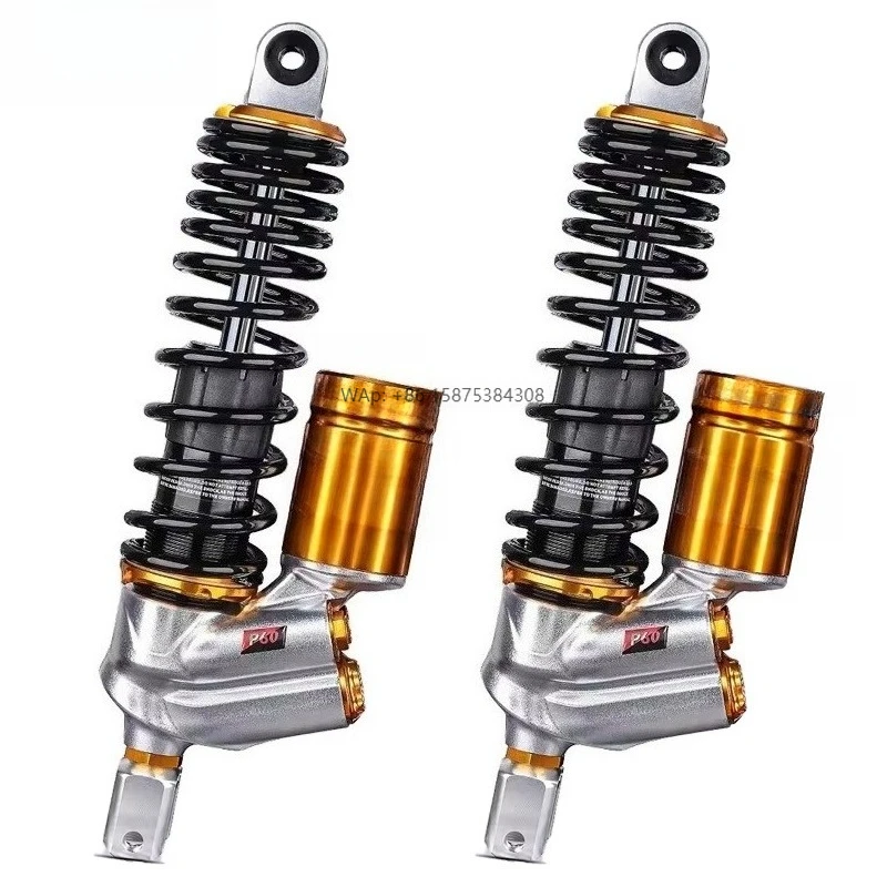 P60 Shock Absorber Hole Spceing335/360MM for PCX160 Xmax300 Haojue UHR150 High Quality New Motorcycles Rear Shock Absorber