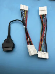 20 Pin Male Female Connector Before January 2019 Tesla Model 3 OBD II Diagnostic Harness Electric Cable 6098-5622/6098-5613