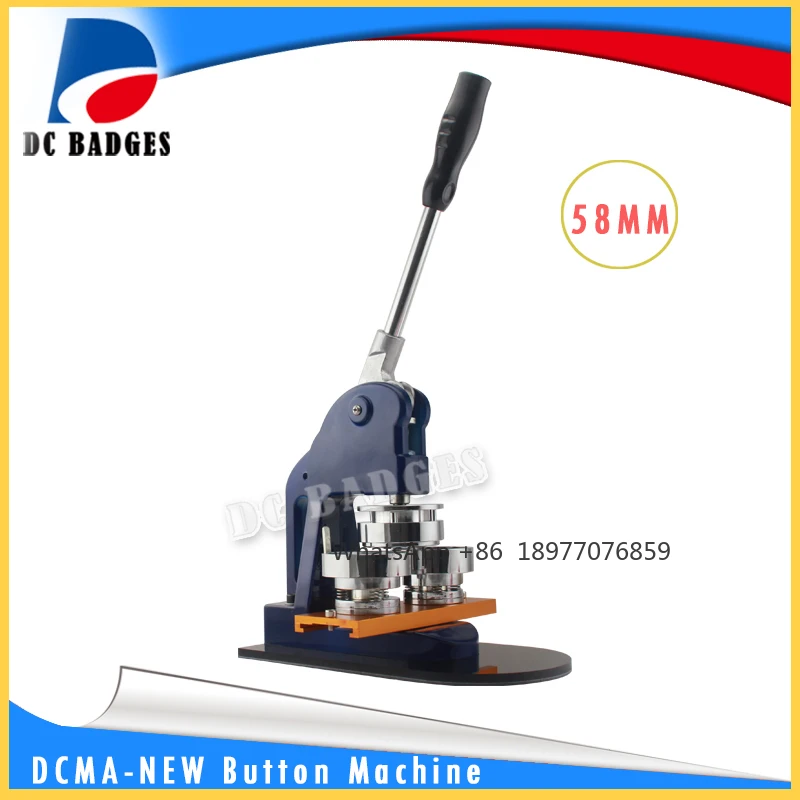 Source Factory New Button Maker Badge Making Machine Including 58mm Mold More Durable Metal Slides