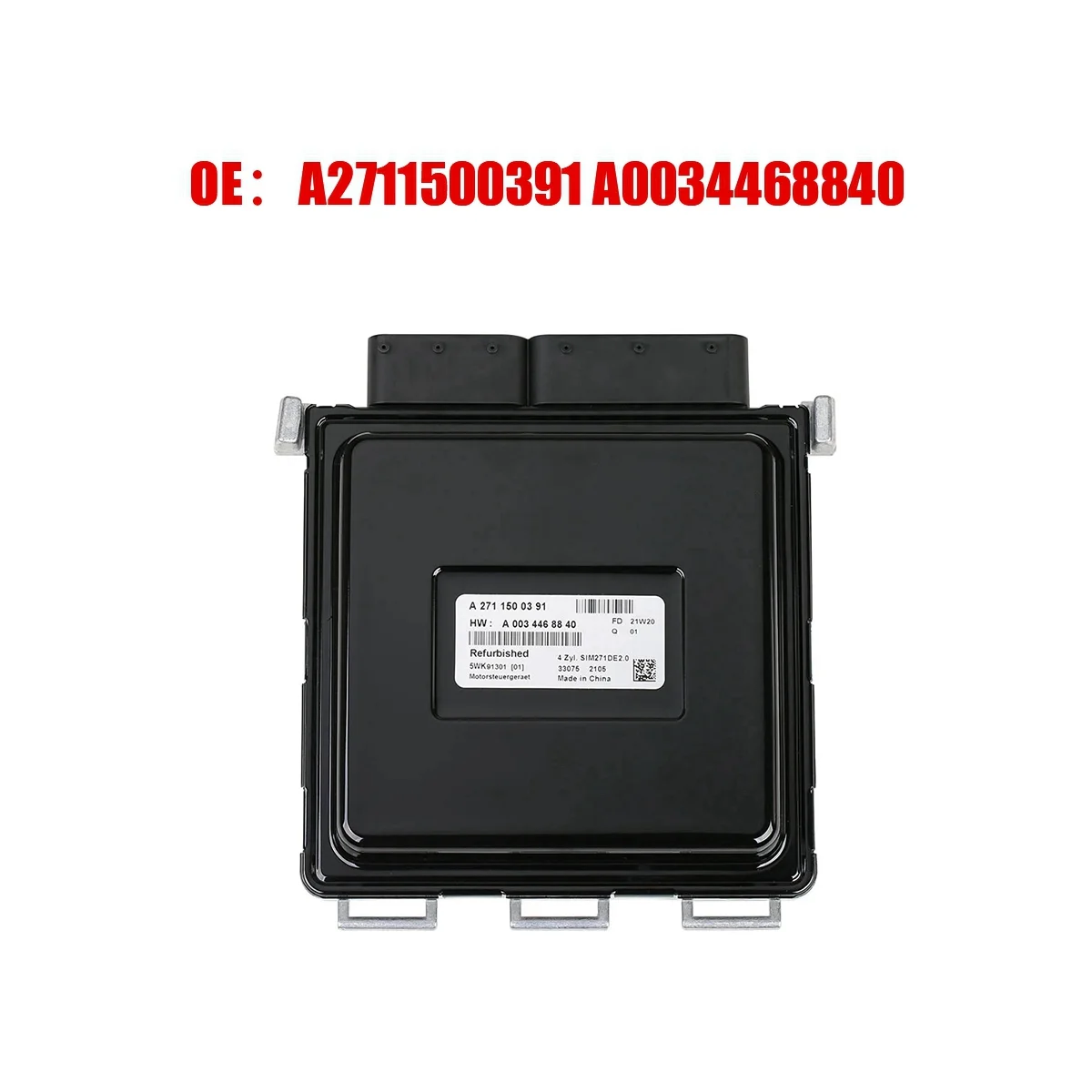 

A271KE ECU Car Engine Computer Board Electronic Control Unit Fit for Mecedes-BENZ SIM271KE2.0 A2711500391 A0034468840