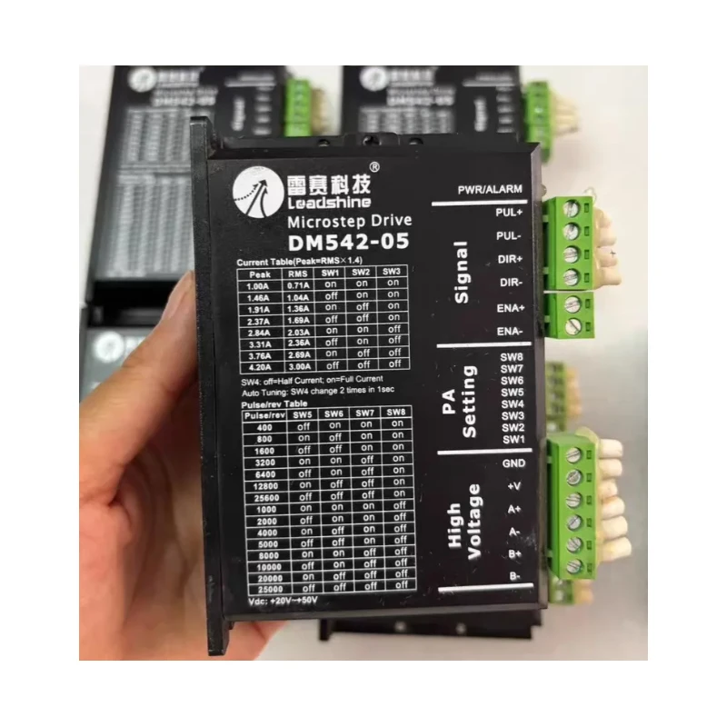1pc Stepper Motor Driver M542C DM542-05 DM542S DM542 V3.0 for 2 Phase Nema23 Steppermotor