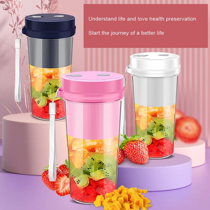 AD-Multifunctional Electric Juicing Cup Portable Cup Rechargeable Juicer Mini Fruit Machine Fruit Processing